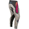 Pantalon FLY RACING Lite S.E. Vice - gris clair/rose/corail