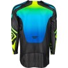 Maillot FLY RACING Evolution DST S.E. Zen - noir/bleu/Hi-Vis