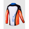 Jersey Jeune Racer Melt Orange Blue