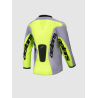 Jersey Kids Racer Veil Gray Yellow Fluo