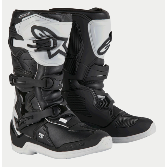 Bottes Jeunes Tech 3S Blanc Noir