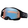 LUNETTE OAKLEY Airbrake MX - B1B Blackout Prizm MX Sapphire