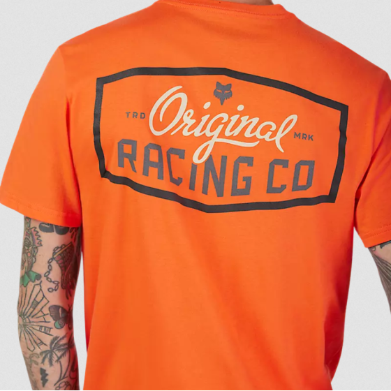 T-SHIRT FOX ORIGINAL BOLD ORANGE