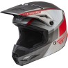 Casque FLY RACING Kinetic Drift - Charcoal/gris/rouge