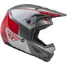 Casque FLY RACING Kinetic Drift - Charcoal/gris/rouge
