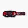 Masque Main Race Spec Rouge Fluorescent— Écran à réflexion