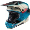 Casque FLY RACING Formula CP Rush Black-Stone-Dark teal