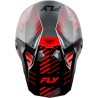 Casque FLY RACING Formula CP Slice Grey-Red-Black