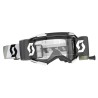 Masque SCOTT Fury WFS - noir Premium/blanc écran clair Works