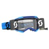 SCOTT Masque SCOTT Fury WFS - bleu / noir - écran Clear Works