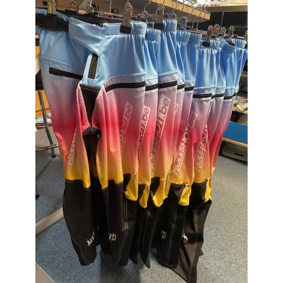 PANTALON BMX HOLESHOT ADULTE MULTICOLORE