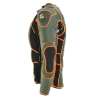 Gilet S1 Defense Pro 2.0 Adulte - Black/Orange