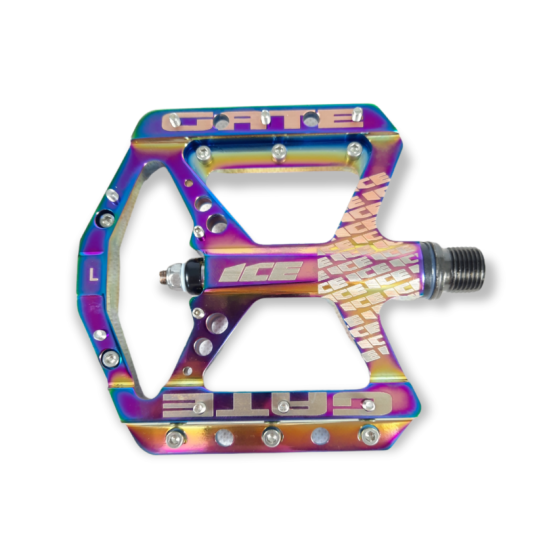 Pédales ICE GATE CNC Oil Slick