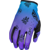 Gants enfant FLY RACING Lite Outline Special Edition - violet/bleu/noir