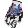 Gants FLY RACING Lite Warp Special Edition - blanc/bleu/rose