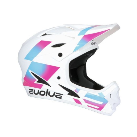 Casque Evolve Storm Enfant - Glossy White/Galaxy