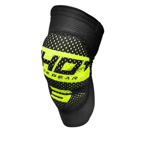 Genouillères Shot Airlight Noir/Jaune Fluo Enfant