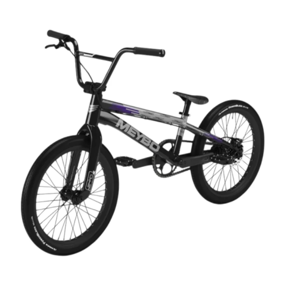 Meybo 2026 Superclass Bike Black/Grey/Purple Pro 23