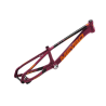 Meybo HSX Alloy 2026 Bmx Race Frame Berry/Orange/Black