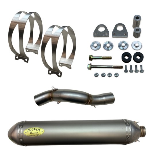 Silencieux 4 temps pour YAMAHA YFZ 450 (06-08) Alu / Whisper