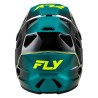 Casque enfant vélo FLY RACING Rayce Repeat - noir/Teal/Hi-Vis