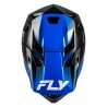 Casque enfant vélo FLY RACING Rayce Repeat - noir/bleu foncé