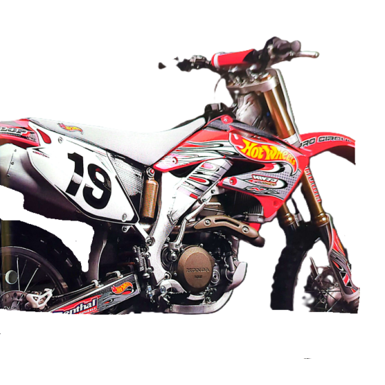 KIT GRAPHIC COMPLET + Housse de selle Hot Wheels CR...