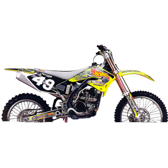 KIT GRAPHIC HOT WHEELS RMZ 250 04-05