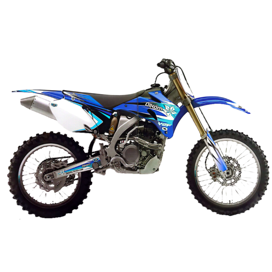 KIT COMPLET STICKERS OLKOM YZF 06-09