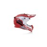 ACERBIS MX HELMET LINEAR - RED/WHITE