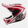 Casque D4 Polyacrylite the Line Fire / White