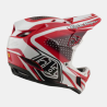 Casque D4 Polyacrylite the Line Fire / White