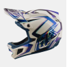 Casque D4 Composite Flared White / Indigo