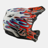 Casque D4 Composite Overspray White / Red