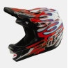 Casque D4 Composite Overspray White / Red