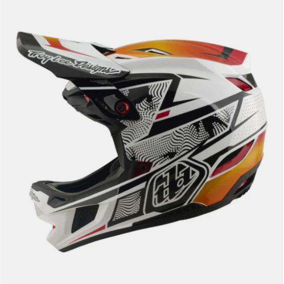 Casque D4 Composite Lined up White