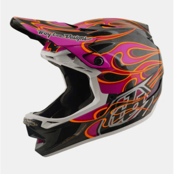 Casque D4Carbon Torched Carbon / Magenta