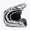 Casque V1 Kairos Blanc/Rouge fluorescent
