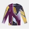 Maillot Sprint Pro LS Lowrider Sangria