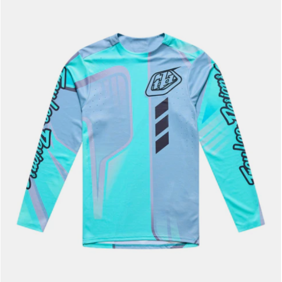 Maillot Sprint Pro LS Lowrider Real Teal