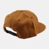 Casquette Peace Snapback Flat Bill Sienna