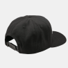Casquette Signature Snapback incurvée noire