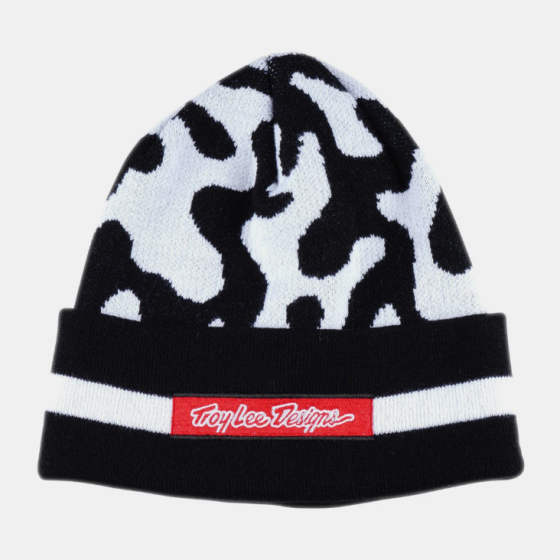 Beanie Flow Camo Black / White