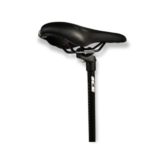 COMBO Tige de selle ICE Relax 22,2mm noire + selle ICE TRIP
