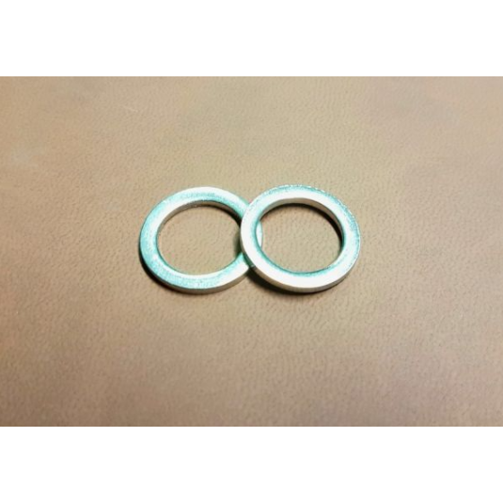 Set de 2 rondelles de pédalier ICE en Acier chrome