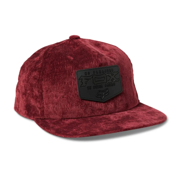 Casquette snapback Fixated SB Maron