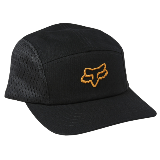 Casquette snapback Side vieuw 5 panel Noir