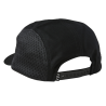 Casquette snapback Side vieuw 5 panel Noir