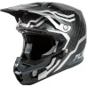 Casque FLY RACING Formula S Carbon Byte - Black Carbon/gris/argent