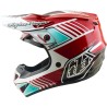 Casque TROY LEE DESIGNS GP Pro Mips - Segment rouge/blanc